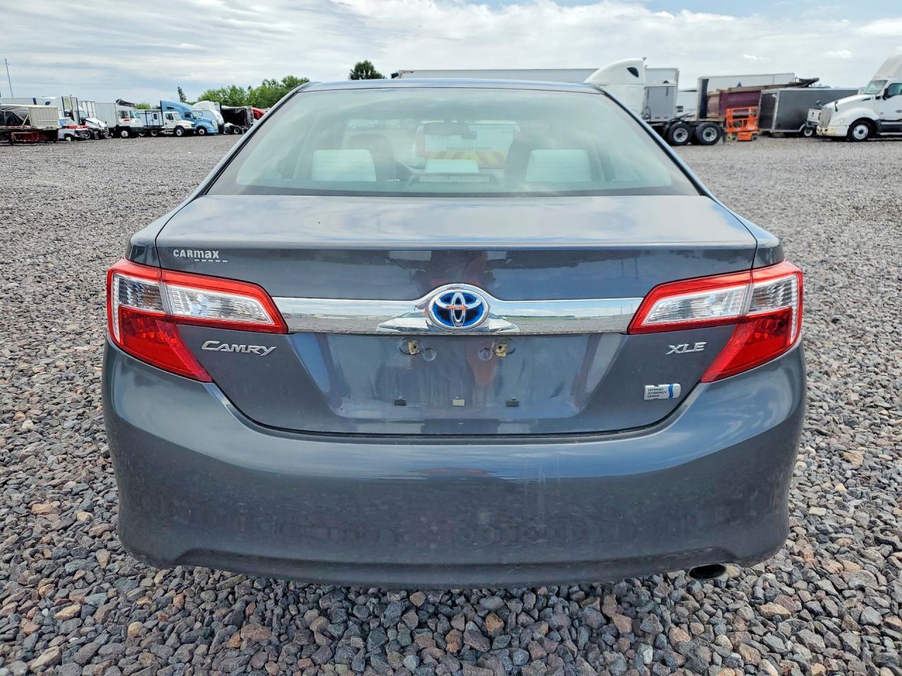 2012 Toyota Camry Hybrid Xle Gray vin: 4T1BD1FK4CU038786