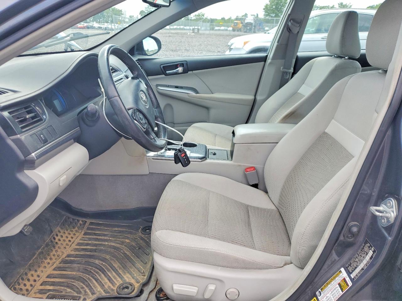 2012 Toyota Camry Hybrid Xle Gray vin: 4T1BD1FK4CU038786