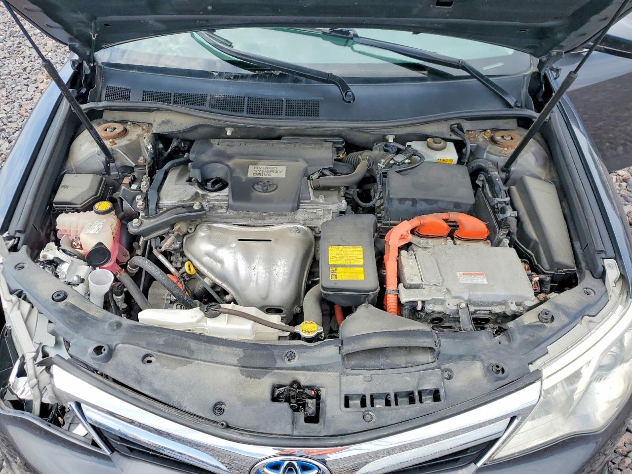 2012 Toyota Camry Hybrid Xle Gray vin: 4T1BD1FK4CU038786