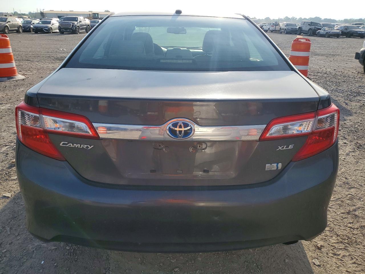 2012 Toyota Camry Hybrid Xle Серый vin: 4T1BD1FK4CU041641