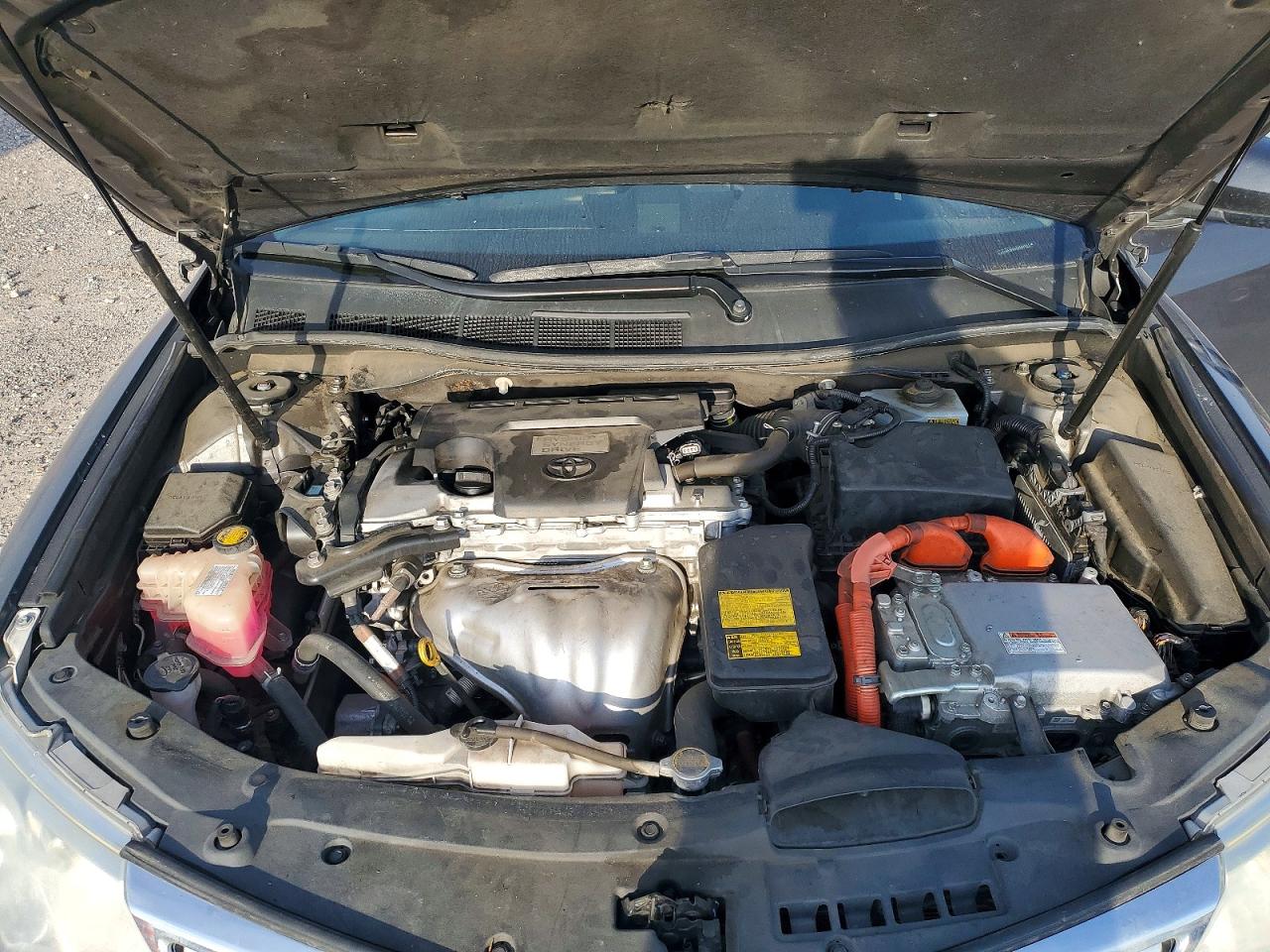 2012 Toyota Camry Hybrid Xle Серый vin: 4T1BD1FK4CU041641