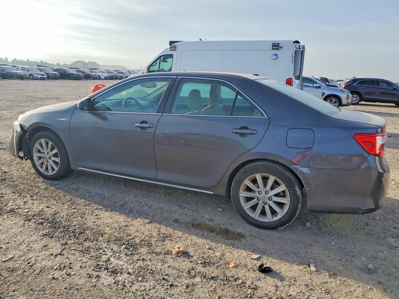 2012 Toyota Camry Hybrid Xle Серый vin: 4T1BD1FK4CU041641