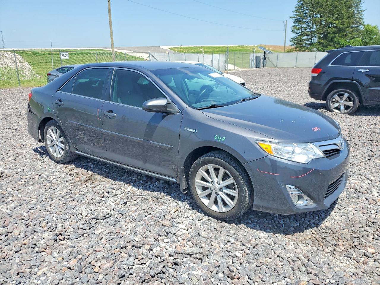 2012 Toyota Camry Hybrid Xle Gray vin: 4T1BD1FK4CU043552