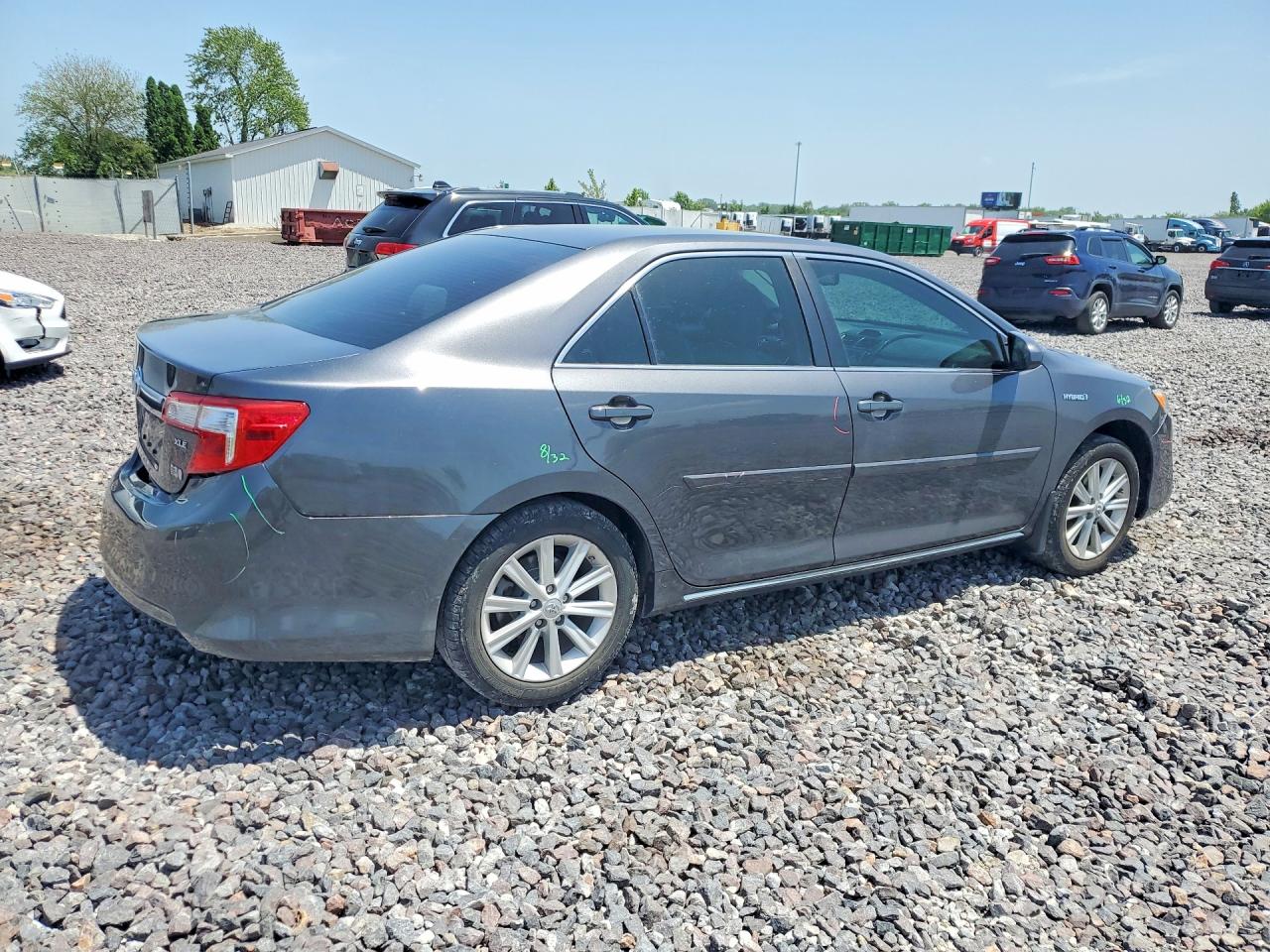 2012 Toyota Camry Hybrid Xle Gray vin: 4T1BD1FK4CU043552