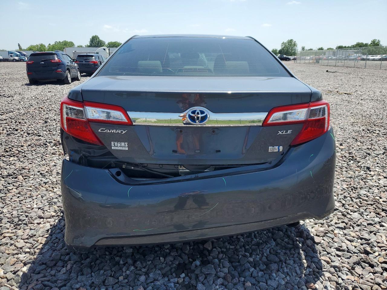 2012 Toyota Camry Hybrid Xle Gray vin: 4T1BD1FK4CU043552