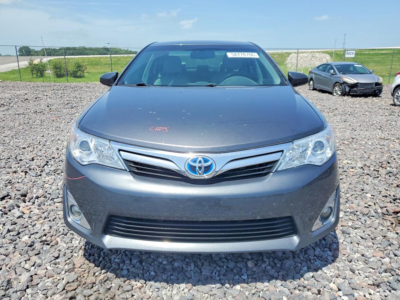 2012 Toyota Camry Hybrid Xle Gray vin: 4T1BD1FK4CU043552