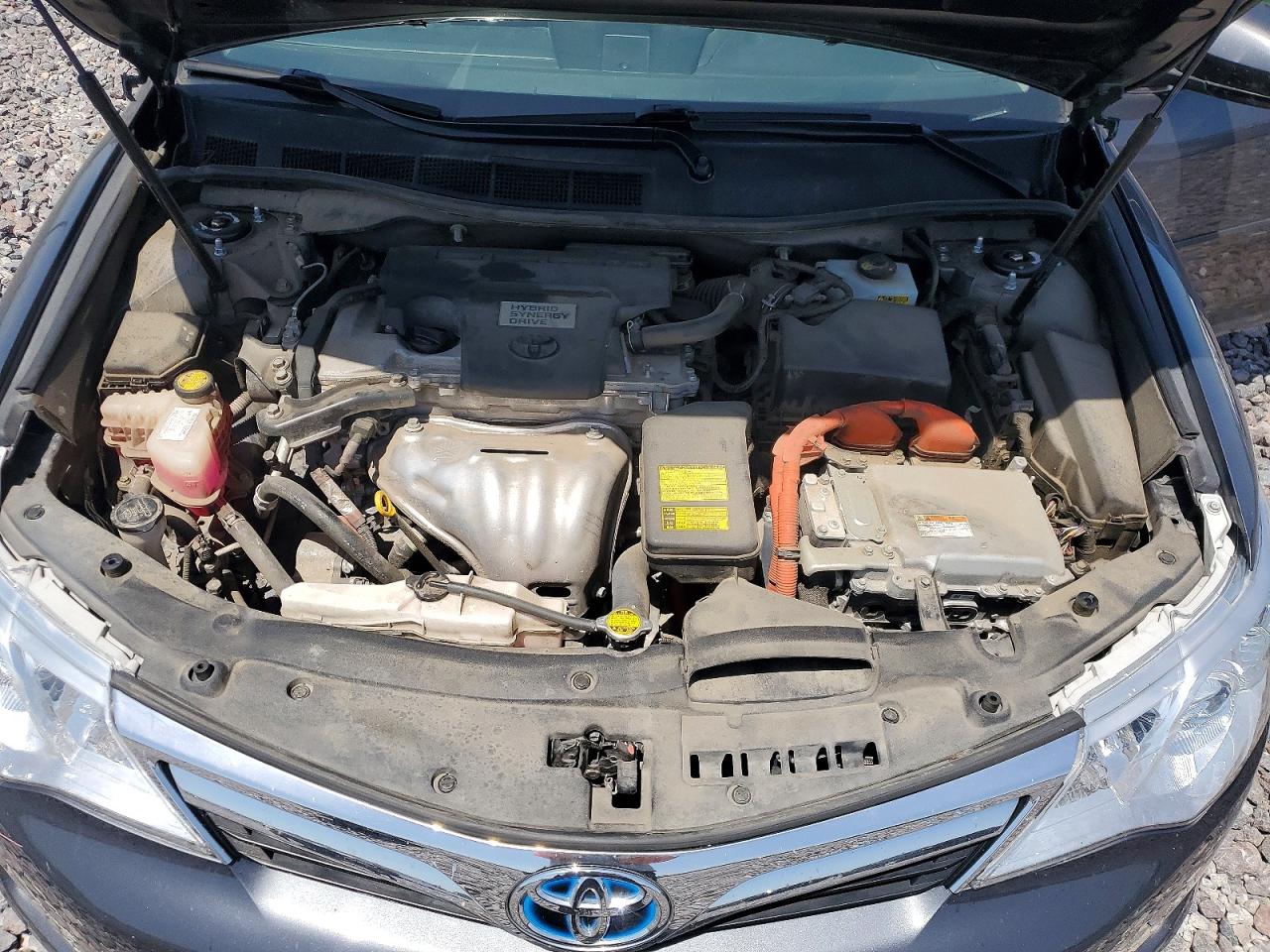 2012 Toyota Camry Hybrid Xle Gray vin: 4T1BD1FK4CU043552