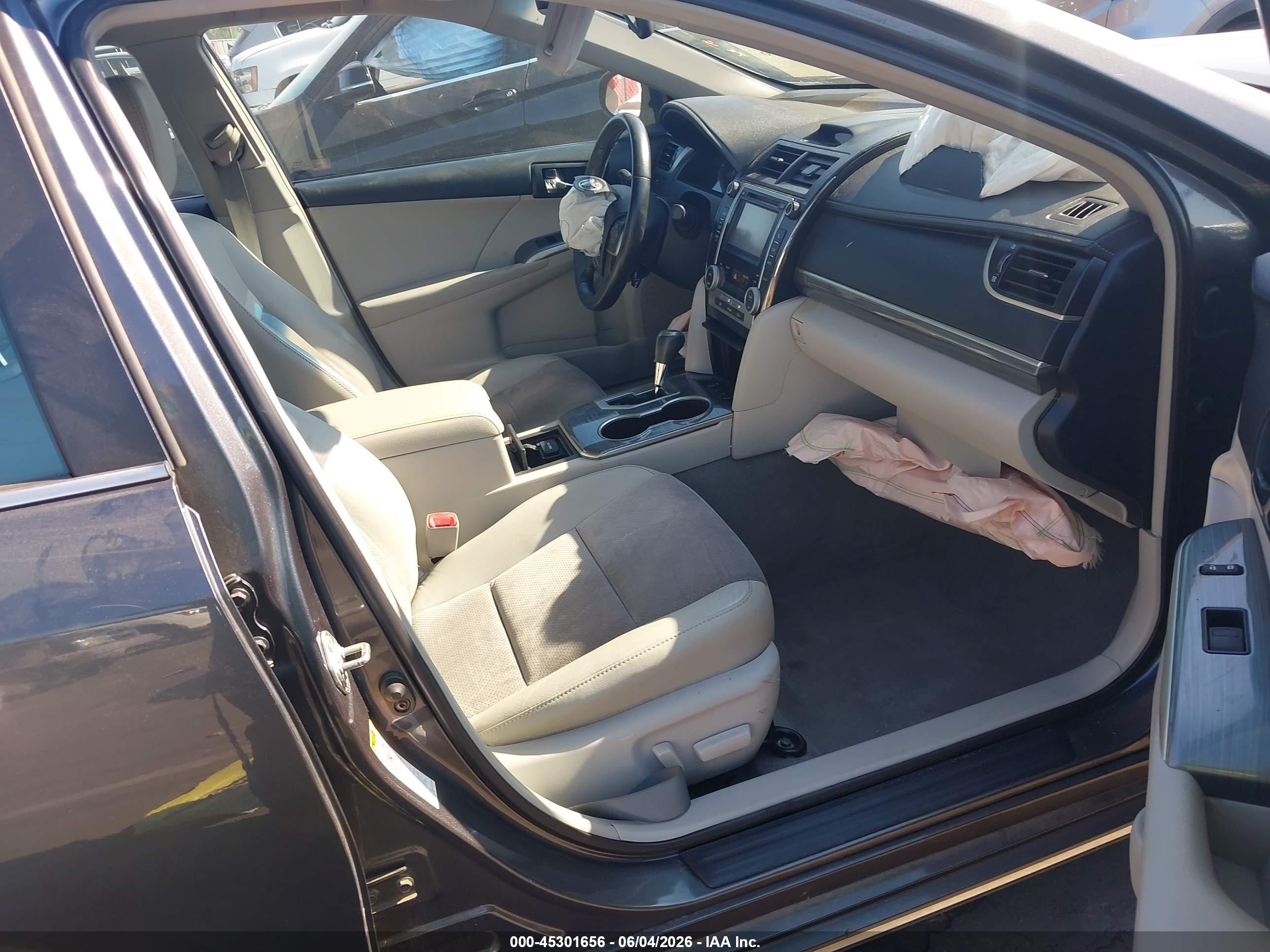 2012 Toyota Camry Hybrid Xle Gray vin: 4T1BD1FK4CU043888