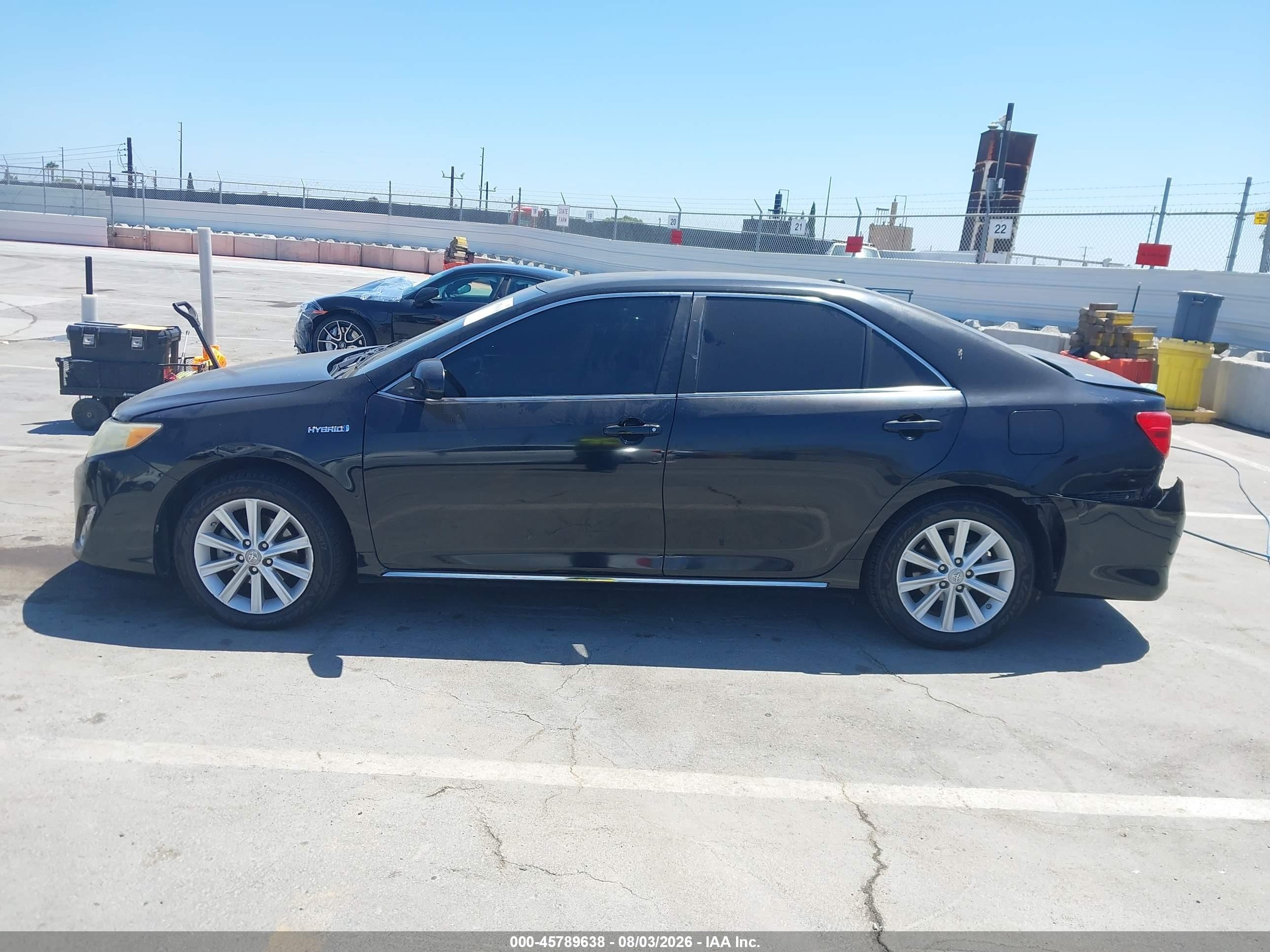 2012 Toyota Camry Hybrid Xle Black vin: 4T1BD1FK4CU053062