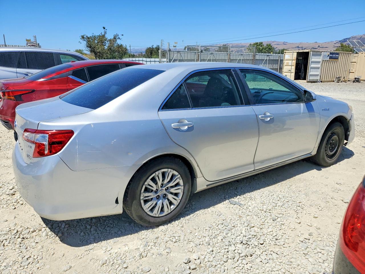 2012 Toyota Camry Hybrid Le Silver vin: 4T1BD1FK4CU063042