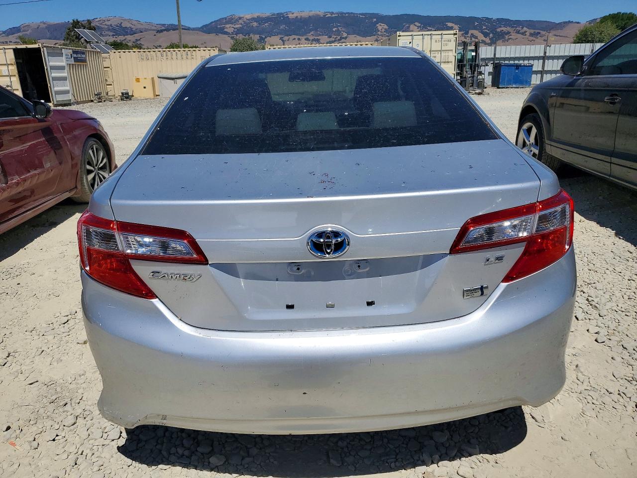 2012 Toyota Camry Hybrid Le Silver vin: 4T1BD1FK4CU063042