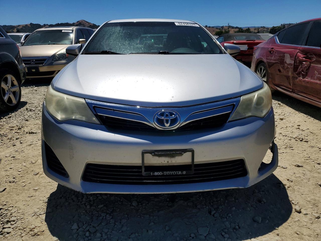2012 Toyota Camry Hybrid Le Silver vin: 4T1BD1FK4CU063042