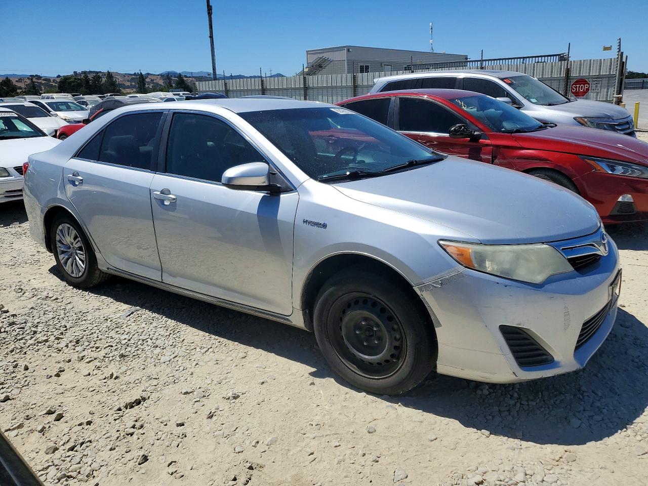 2012 Toyota Camry Hybrid Le Silver vin: 4T1BD1FK4CU063042