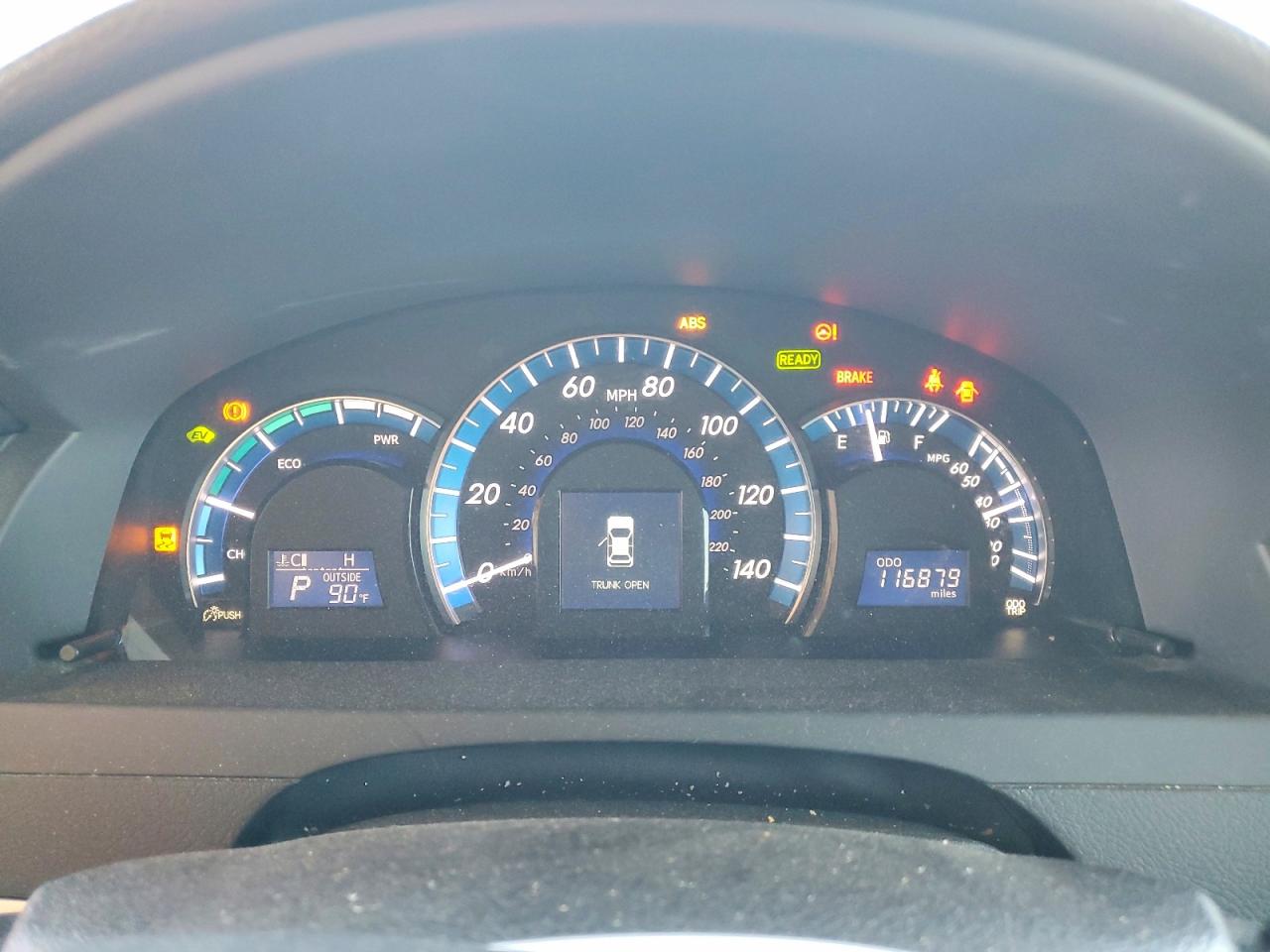 2013 Toyota Camry Hybrid Xle Синий vin: 4T1BD1FK4DU064399