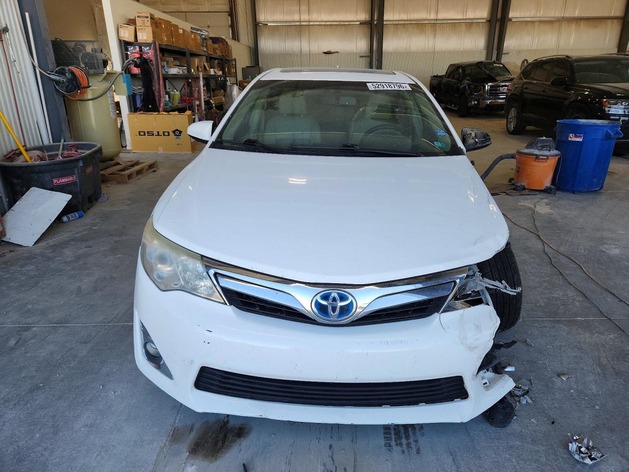 2013 Toyota Camry Hybrid Xle Белый vin: 4T1BD1FK4DU068968
