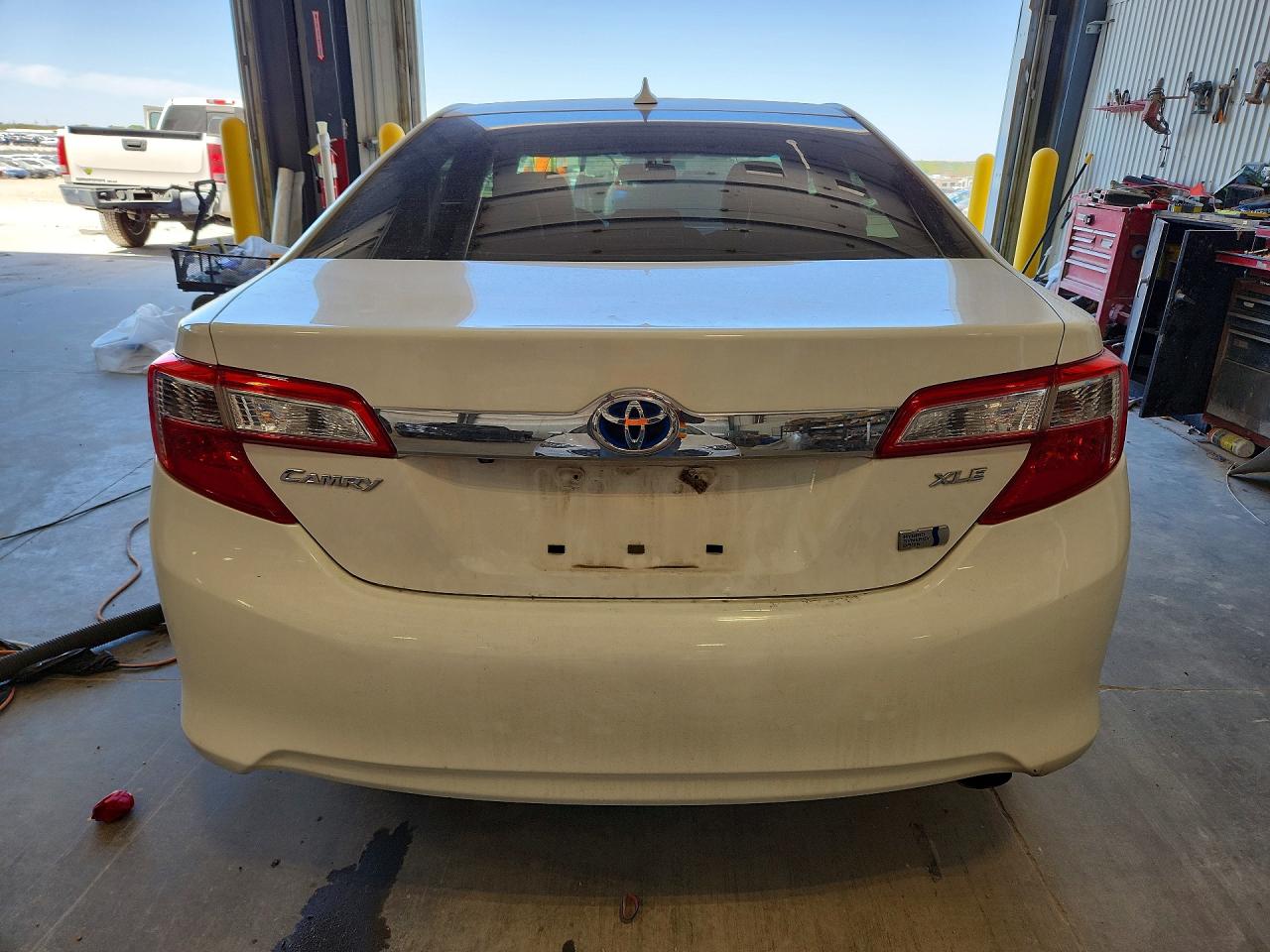 2013 Toyota Camry Hybrid Xle Белый vin: 4T1BD1FK4DU068968