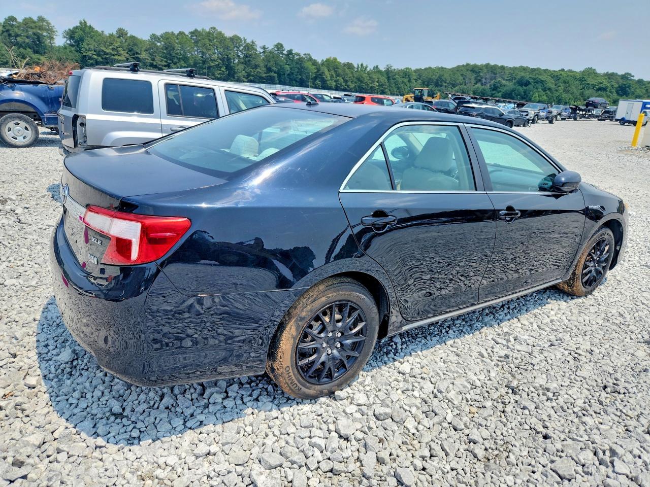 2013 Toyota Camry Hybrid Xle Black vin: 4T1BD1FK4DU069134