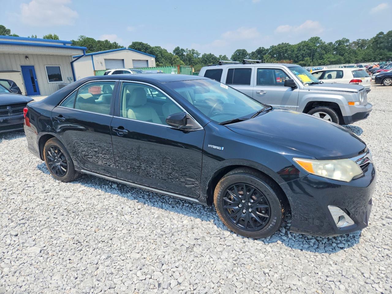 2013 Toyota Camry Hybrid Xle Black vin: 4T1BD1FK4DU069134