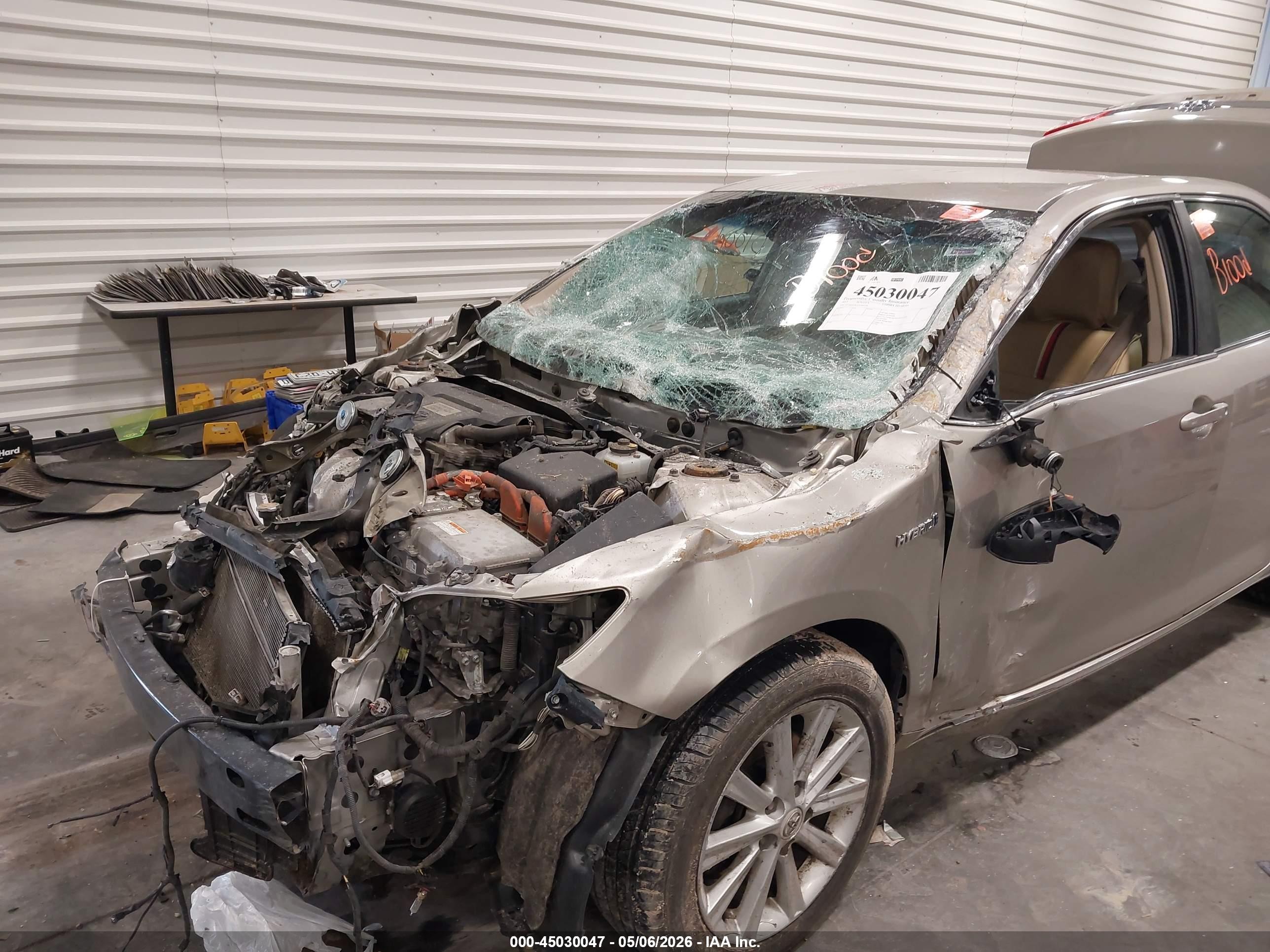 2013 Toyota Camry Hybrid Xle Champagne vin: 4T1BD1FK4DU069716