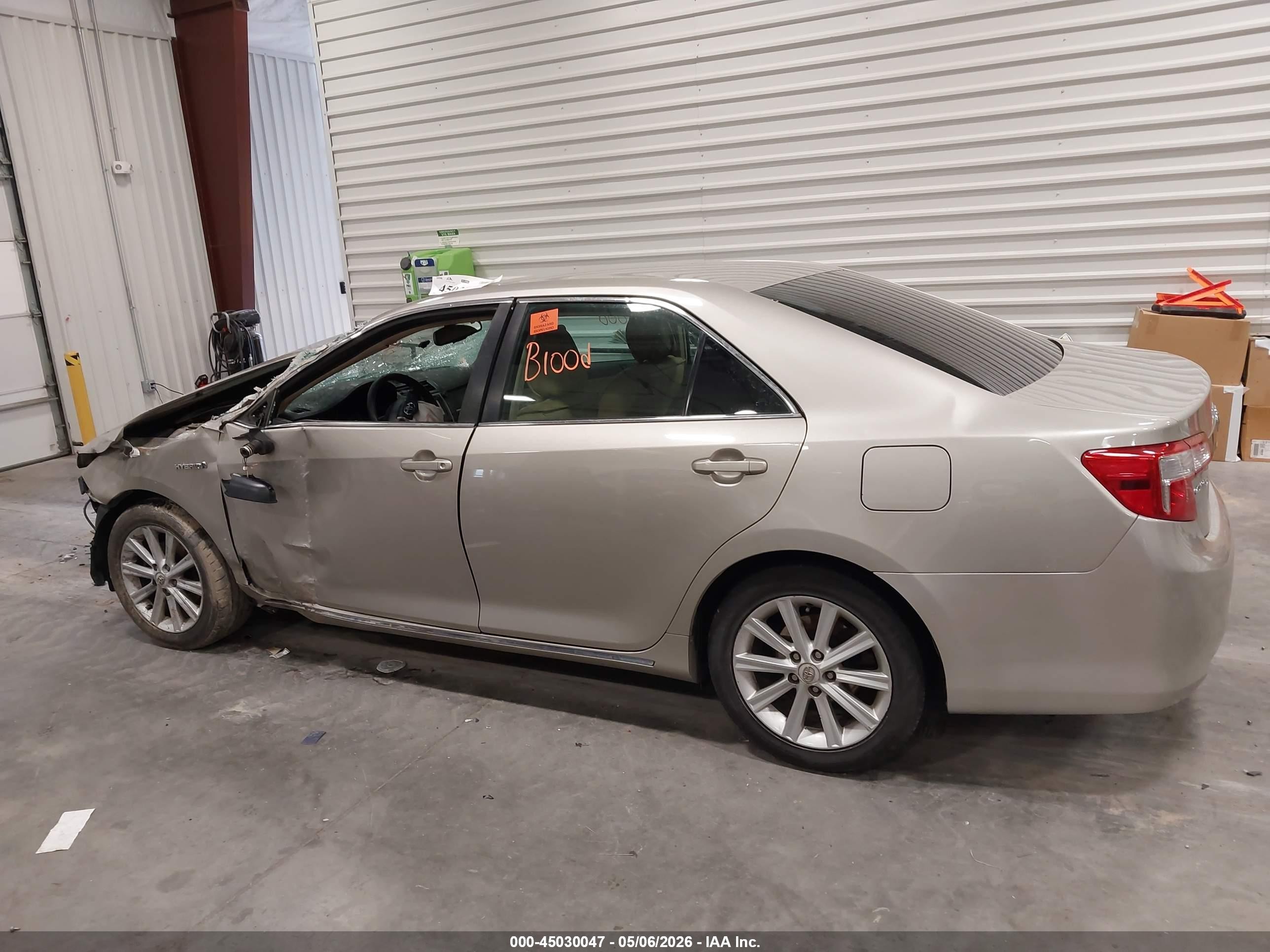 2013 Toyota Camry Hybrid Xle Champagne vin: 4T1BD1FK4DU069716