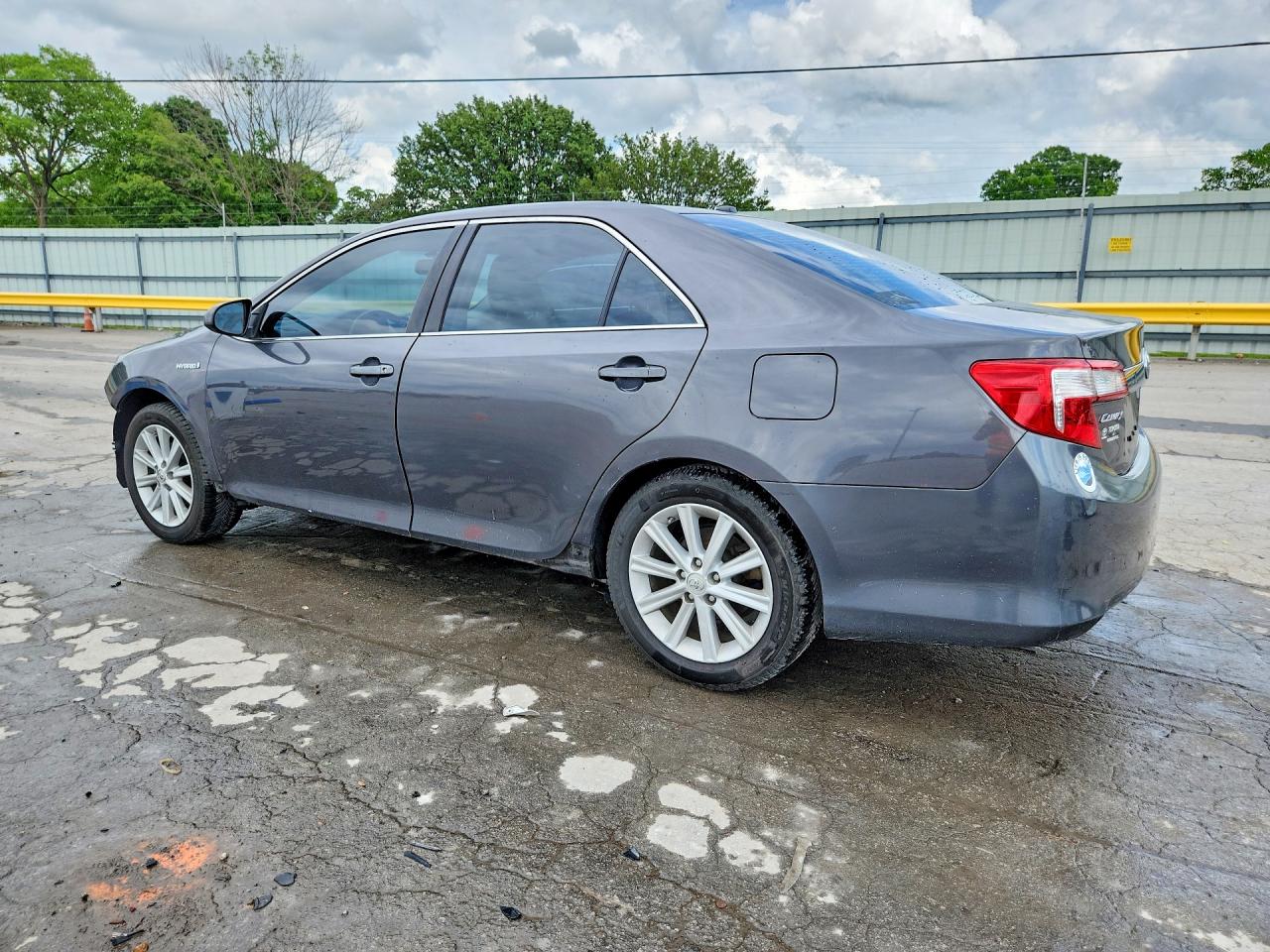 2013 Toyota Camry Hybrid Xle Gray vin: 4T1BD1FK4DU078173