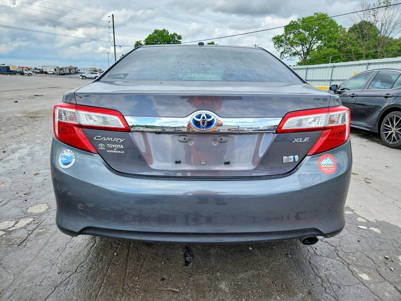 2013 Toyota Camry Hybrid Xle Gray vin: 4T1BD1FK4DU078173