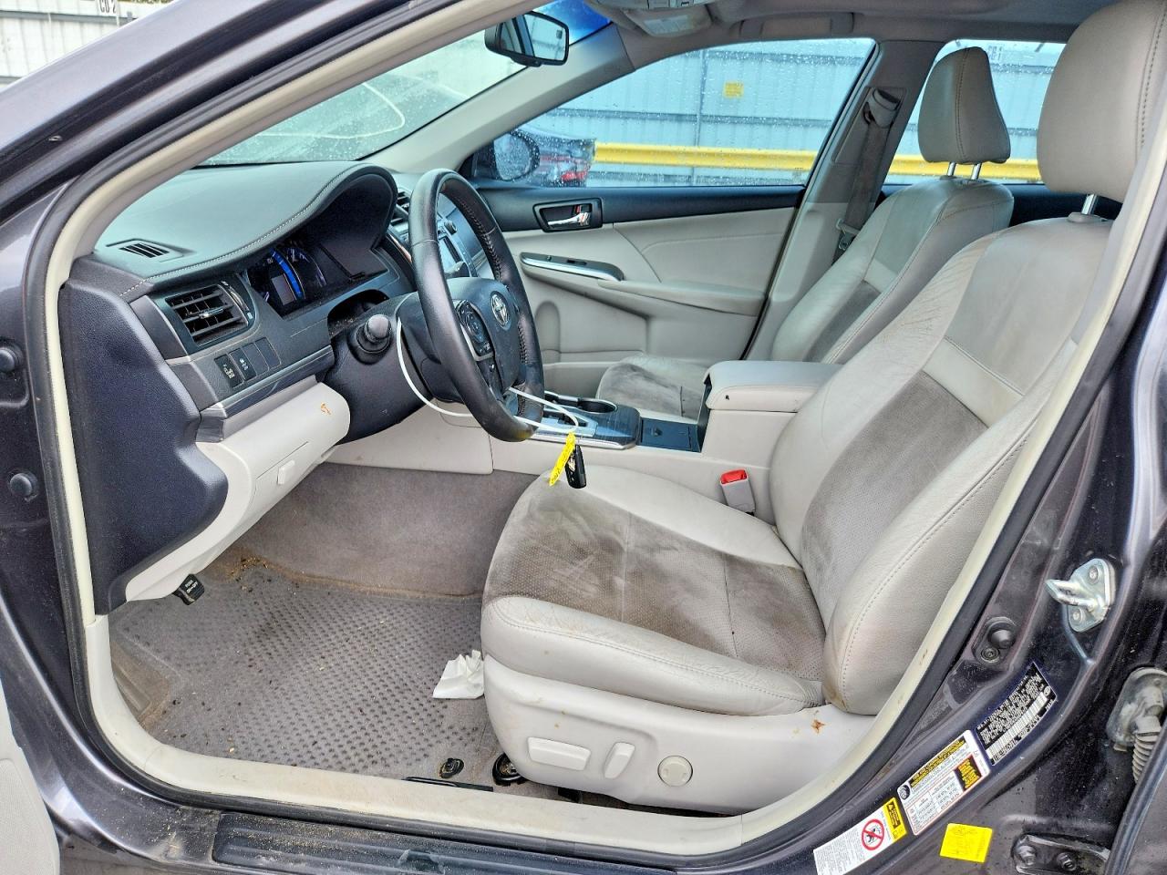 2013 Toyota Camry Hybrid Xle Gray vin: 4T1BD1FK4DU078173