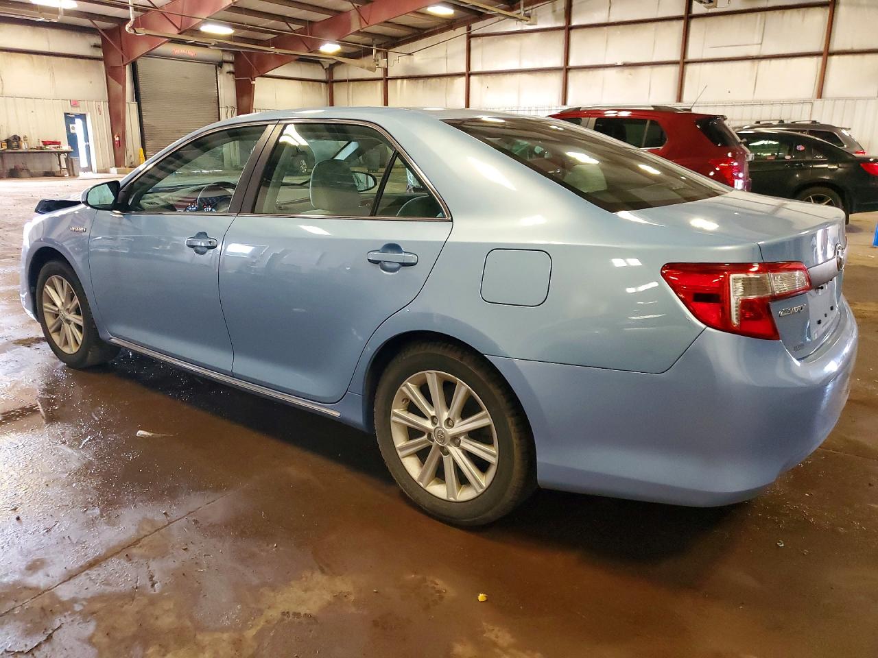 2013 Toyota Camry Hybrid Xle Blue vin: 4T1BD1FK4DU084345