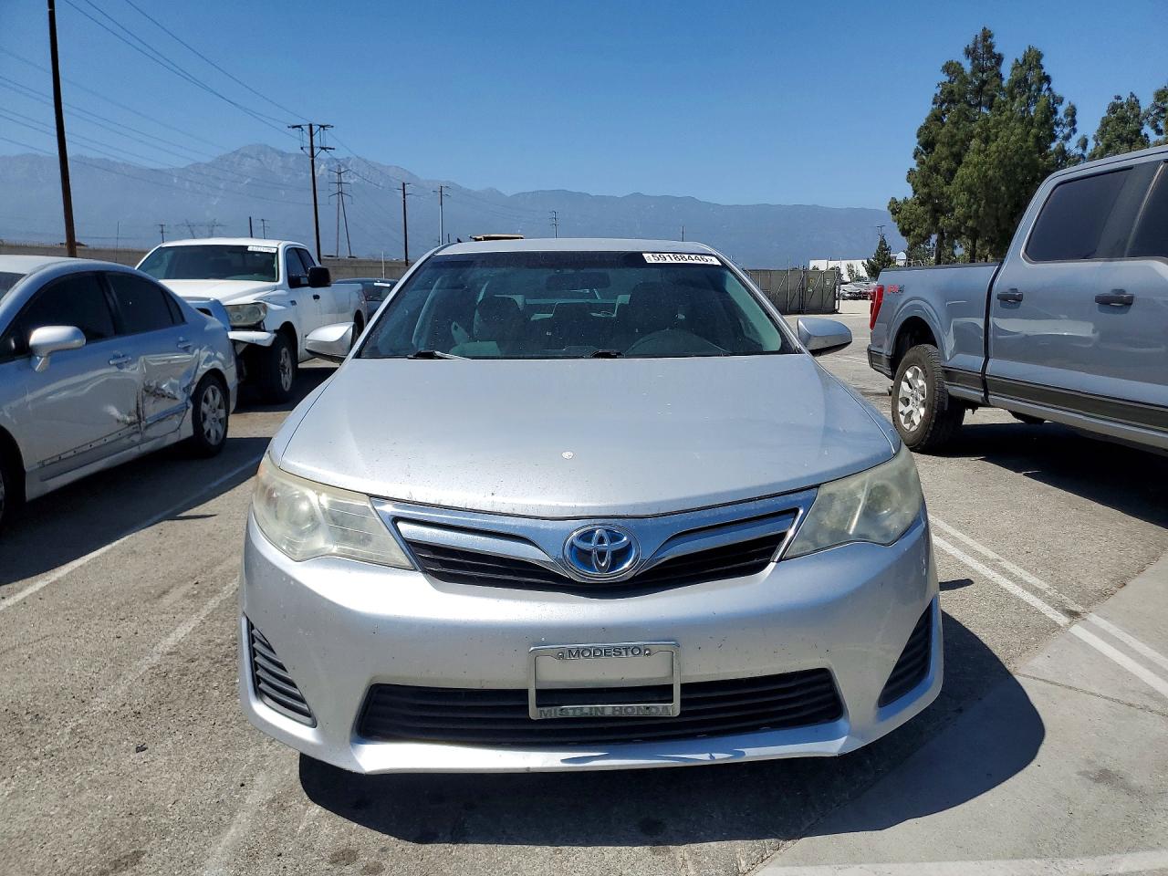 2013 Toyota Camry Hybrid Le Silver vin: 4T1BD1FK4DU085964