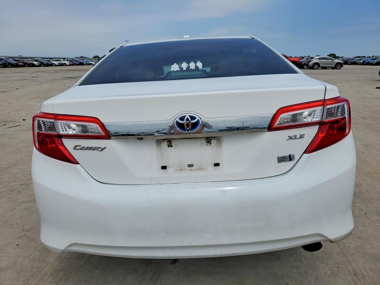 2013 Toyota Camry Hybrid Xle White vin: 4T1BD1FK4DU089464