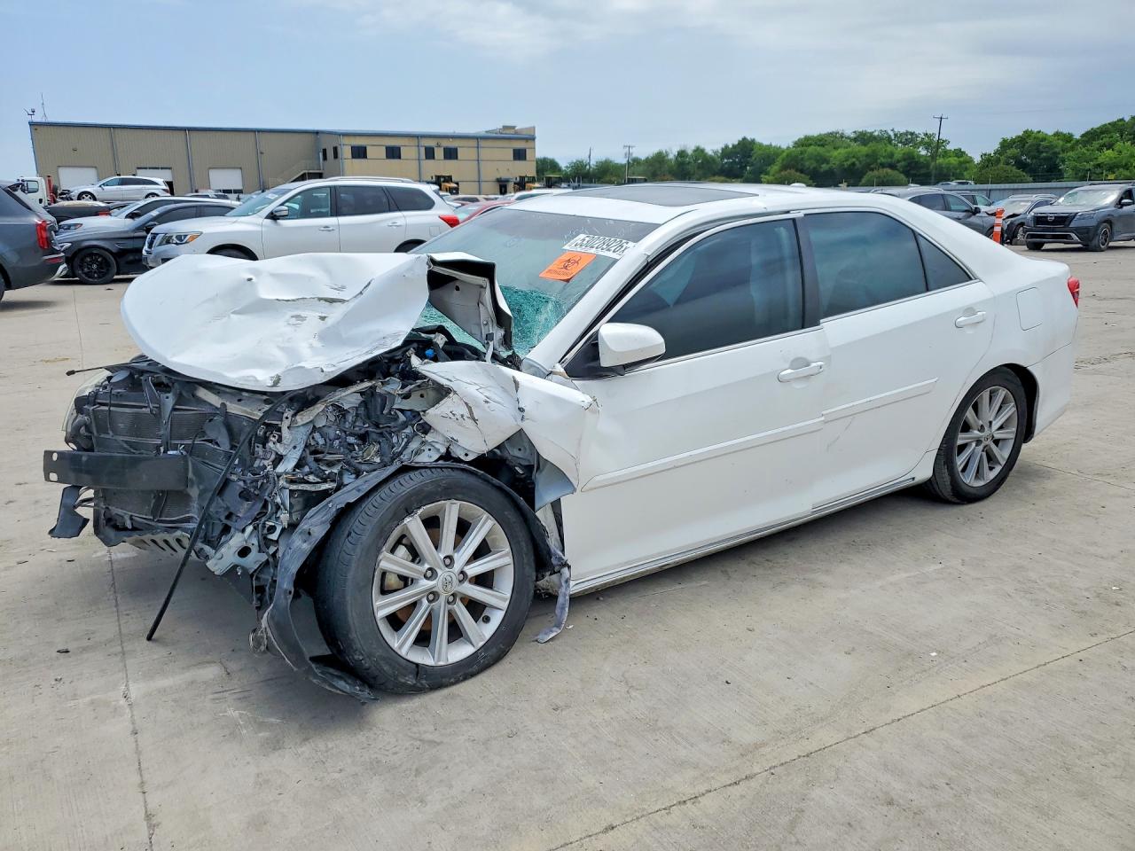 2013 Toyota Camry Hybrid Xle White vin: 4T1BD1FK4DU089464