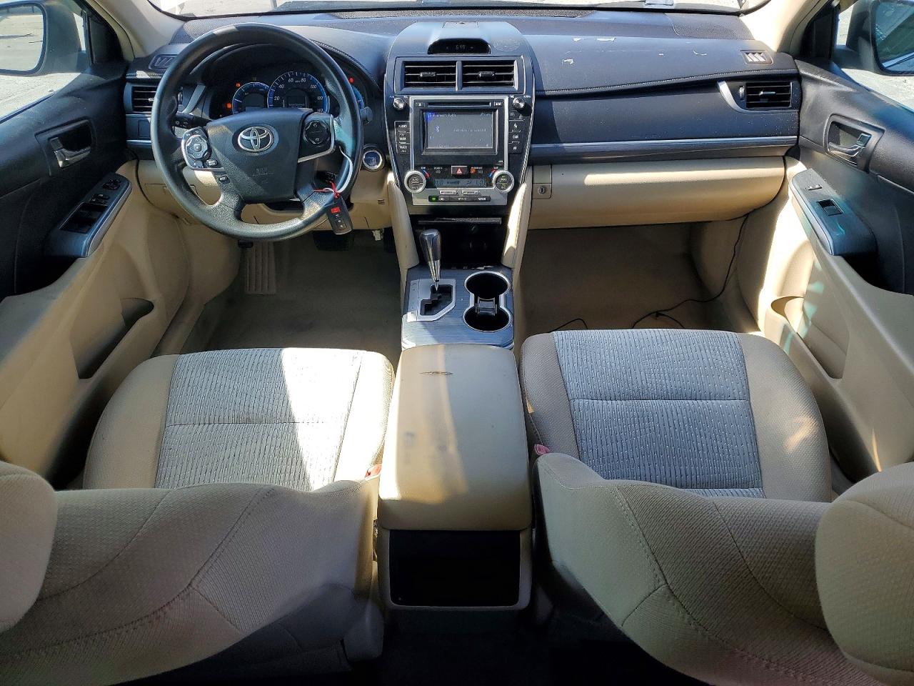 2014 Toyota Camry Hybrid Желто-коричневый vin: 4T1BD1FK4EU101906