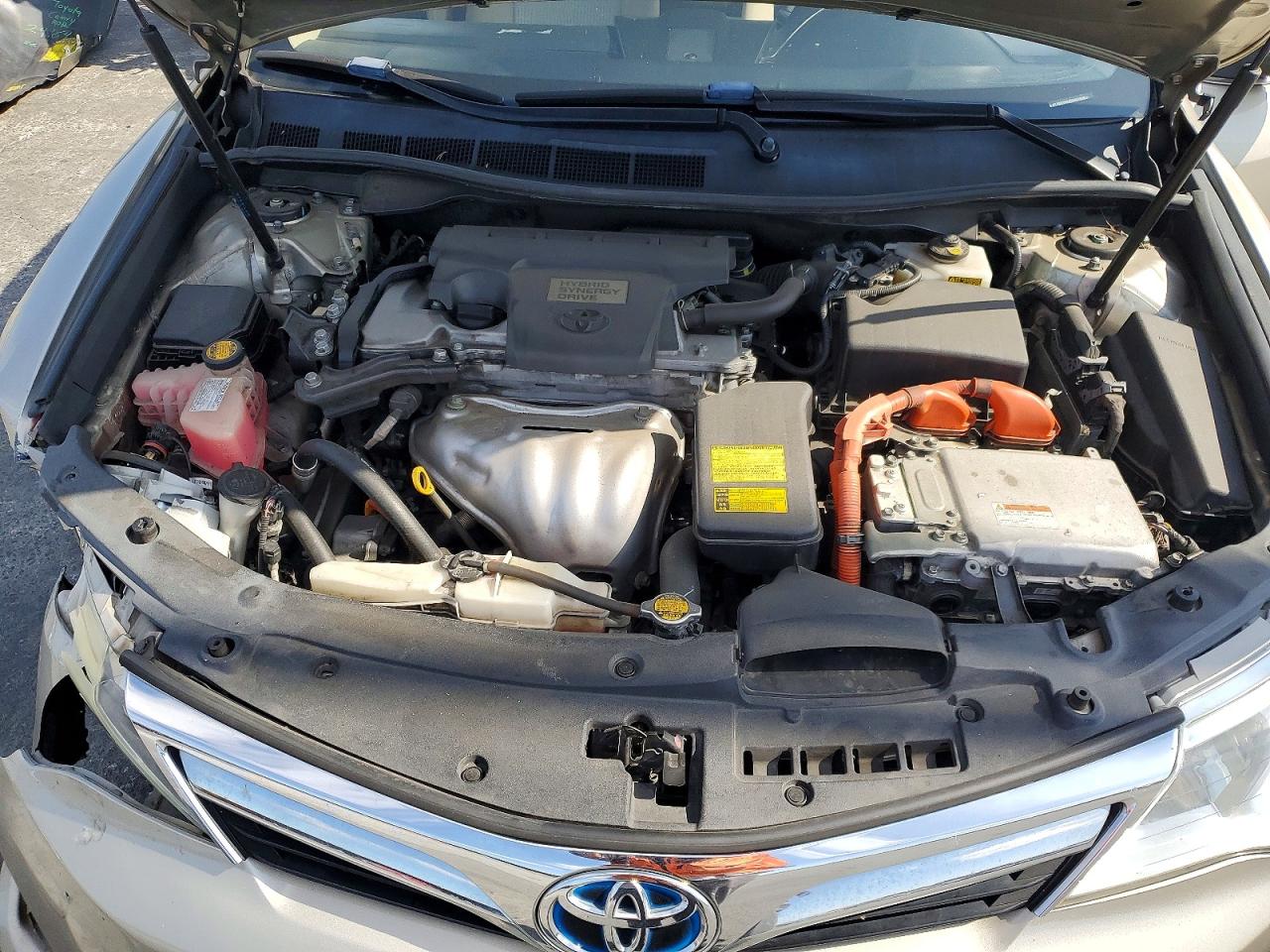 2014 Toyota Camry Hybrid Желто-коричневый vin: 4T1BD1FK4EU101906