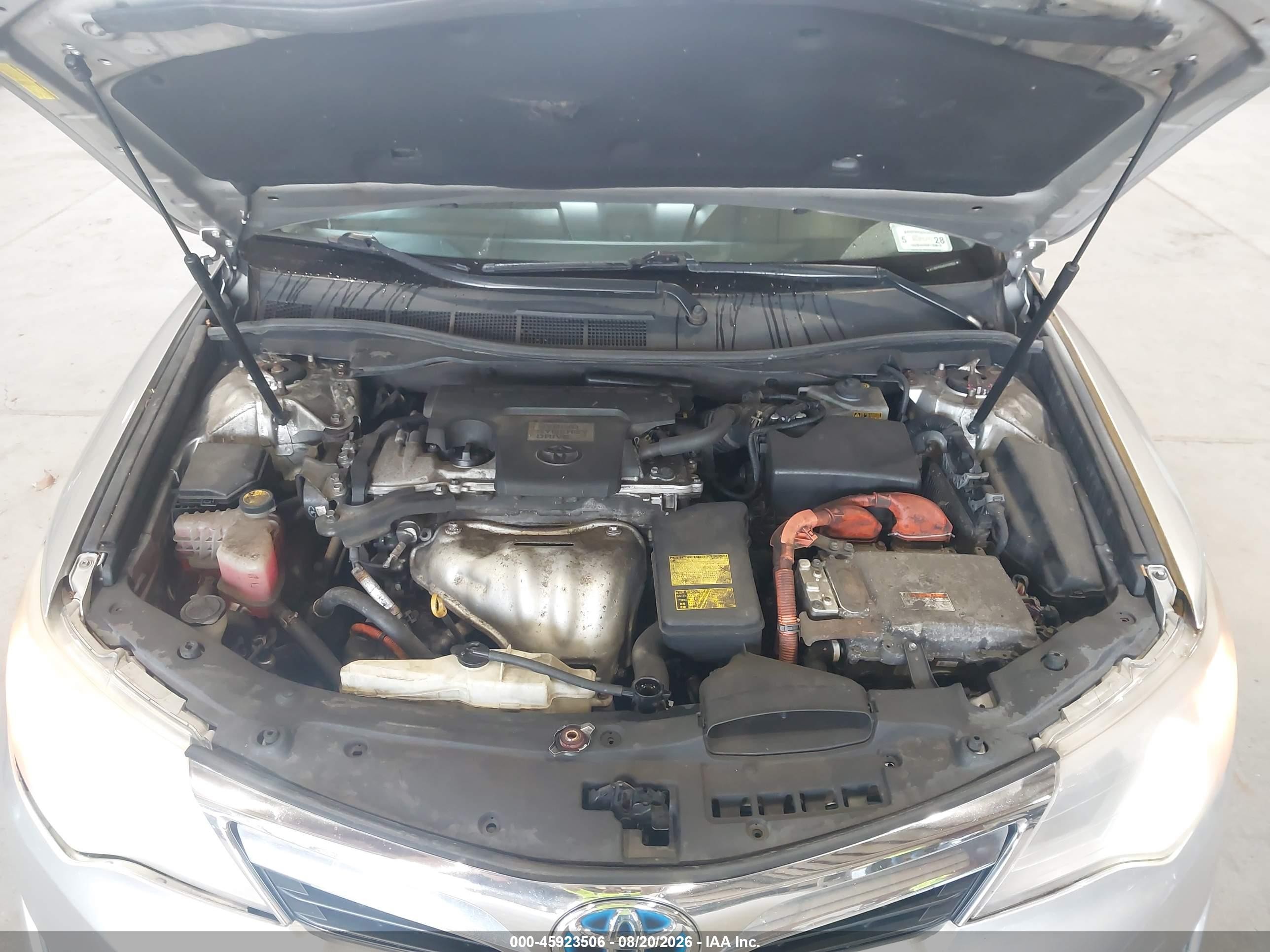 2014 Toyota Camry Hybrid Xle Серебряный vin: 4T1BD1FK4EU102604