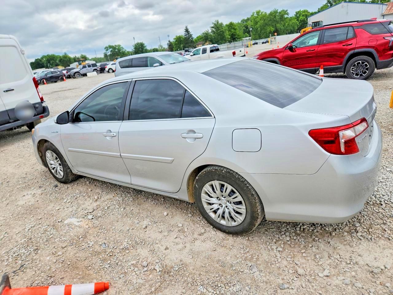 2014 Toyota Camry Hybrid Le Silver vin: 4T1BD1FK4EU103199