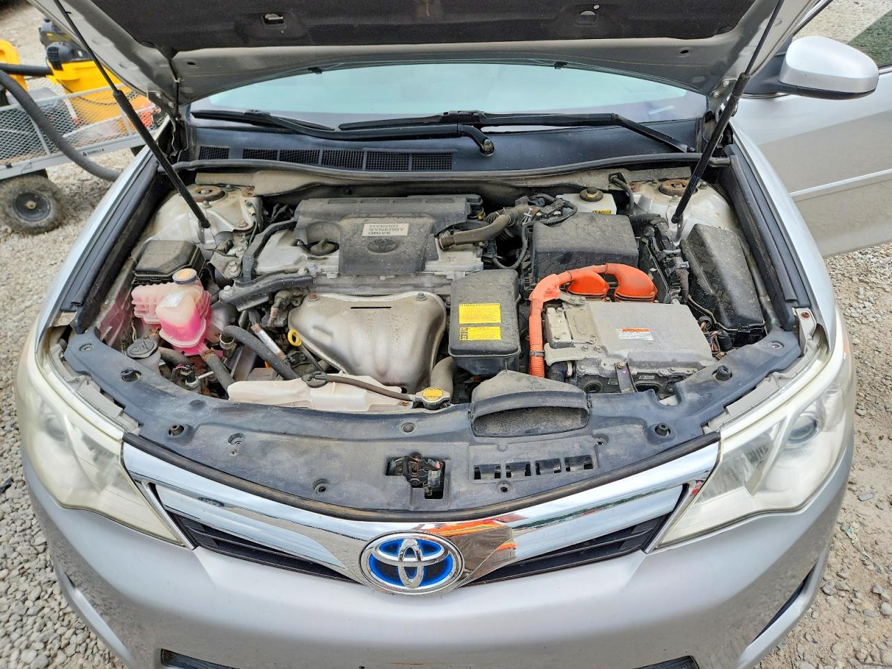 2014 Toyota Camry Hybrid Le Silver vin: 4T1BD1FK4EU103199