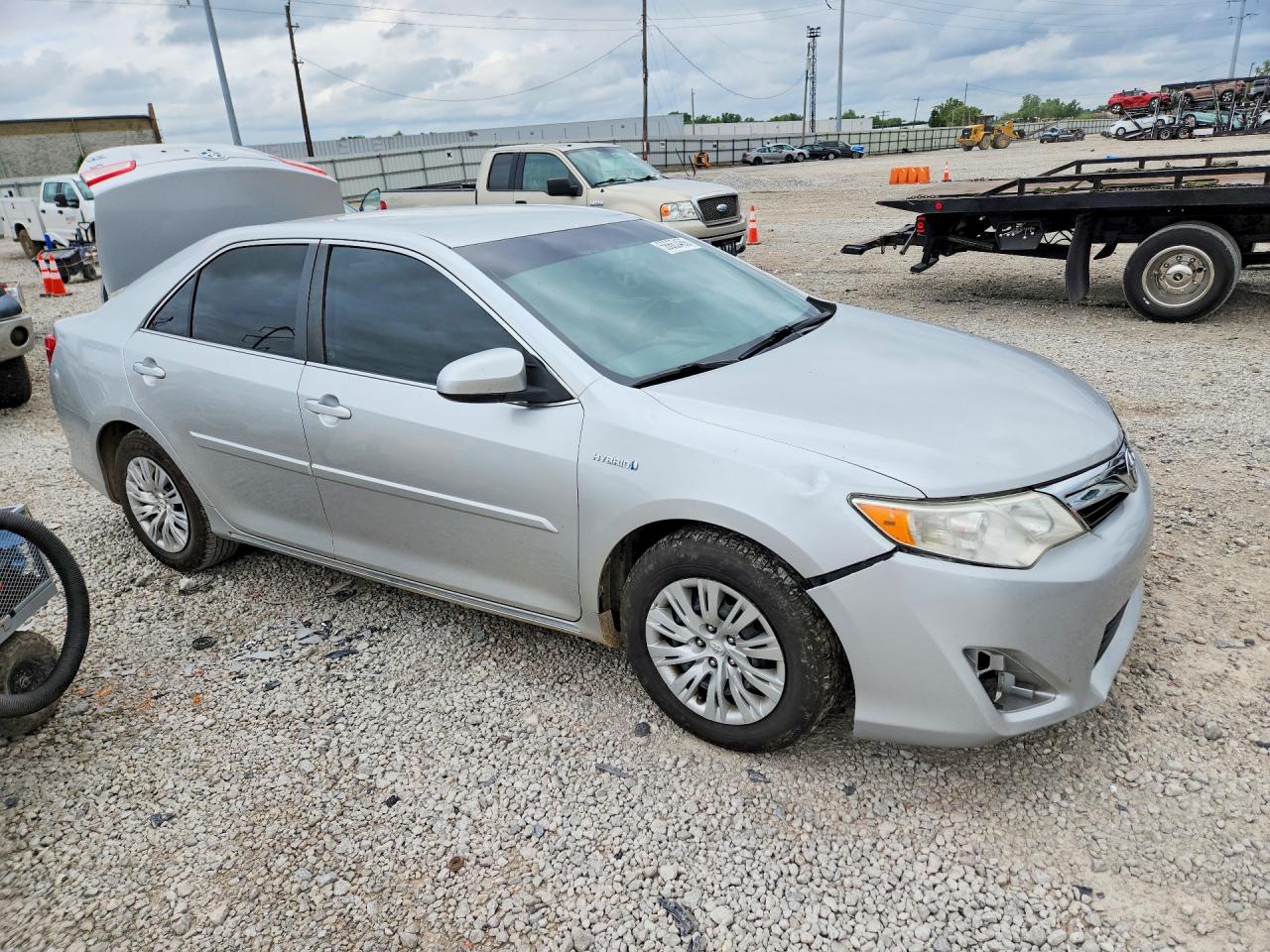 2014 Toyota Camry Hybrid Le Silver vin: 4T1BD1FK4EU103199