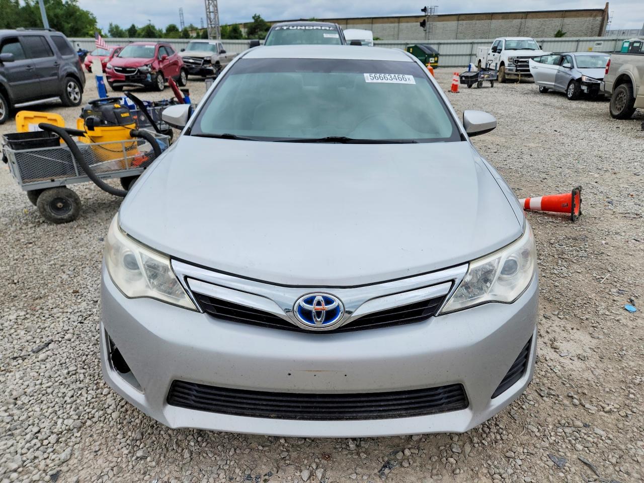 2014 Toyota Camry Hybrid Le Silver vin: 4T1BD1FK4EU103199