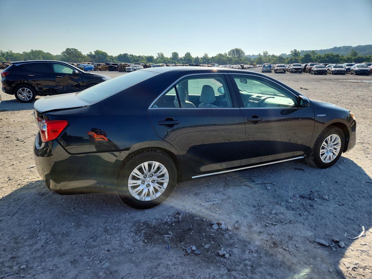 2014 Toyota Camry Hybrid Le Teal vin: 4T1BD1FK4EU103221