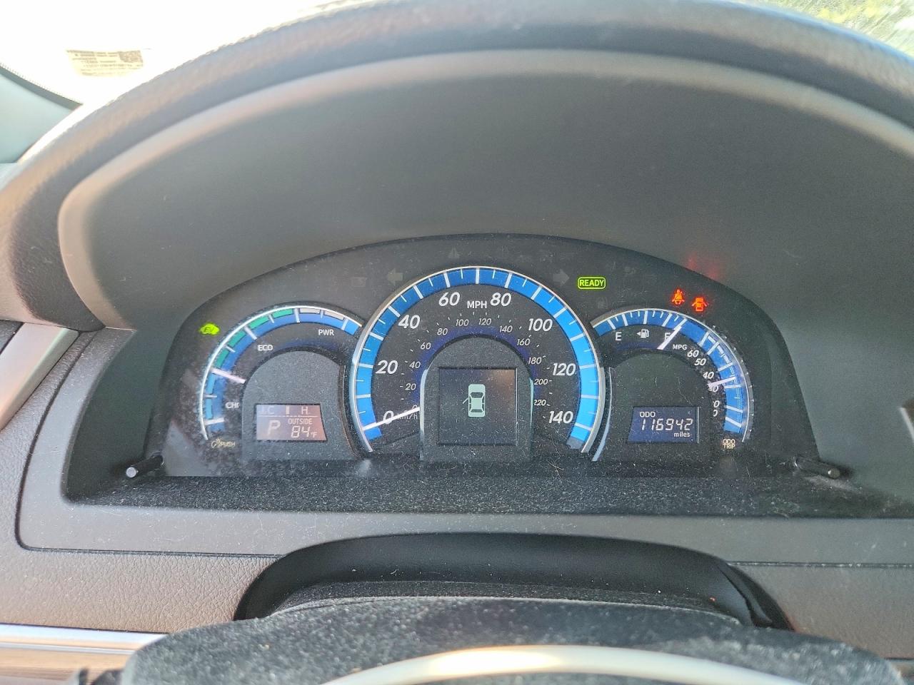 2014 Toyota Camry Hybrid Le Teal vin: 4T1BD1FK4EU103221