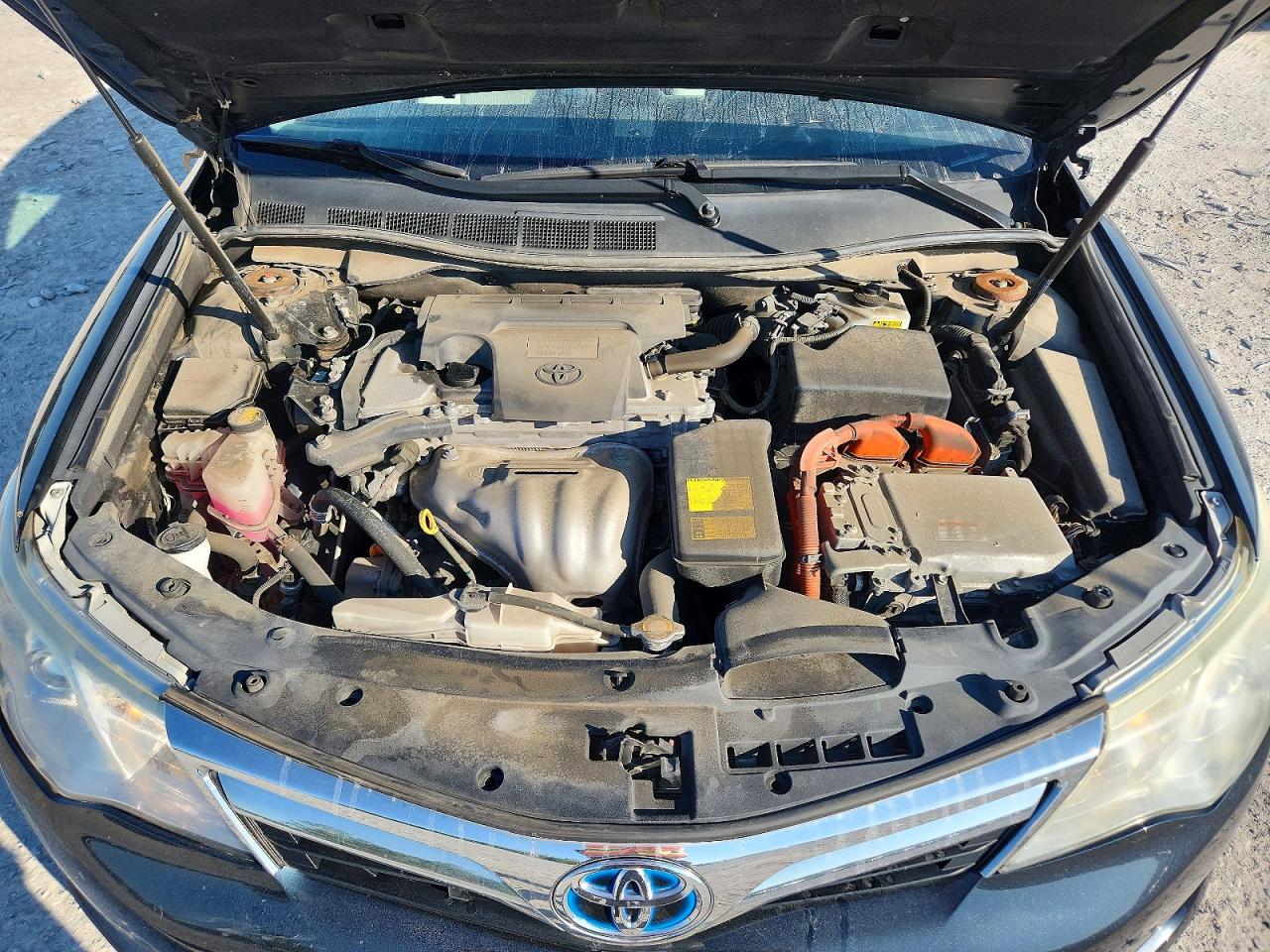 2014 Toyota Camry Hybrid Le Teal vin: 4T1BD1FK4EU103221