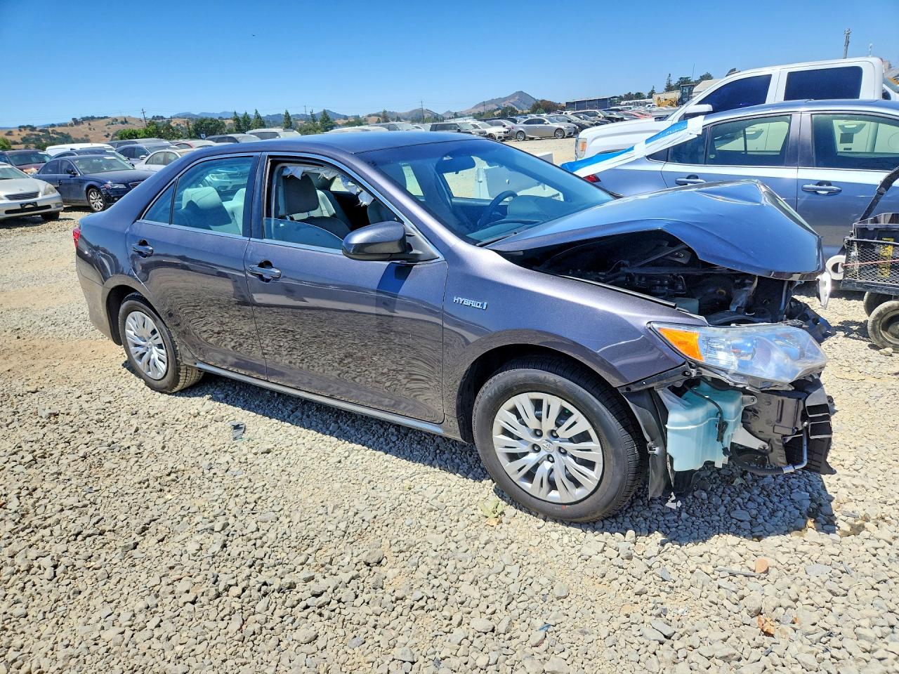 2014 Toyota Camry Hybrid Le Charcoal vin: 4T1BD1FK4EU107530