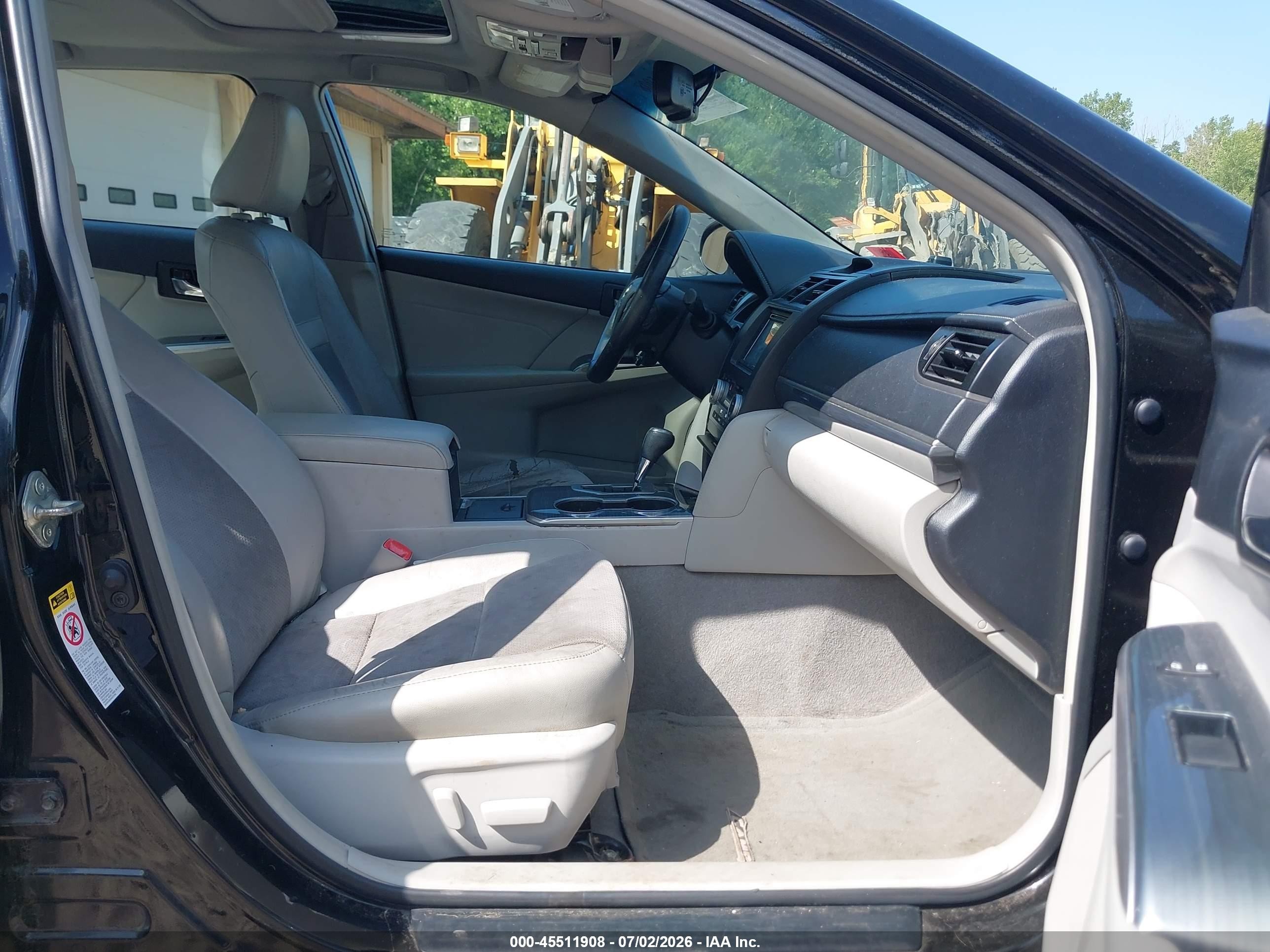 2014 Toyota Camry Hybrid Xle Black vin: 4T1BD1FK4EU112422