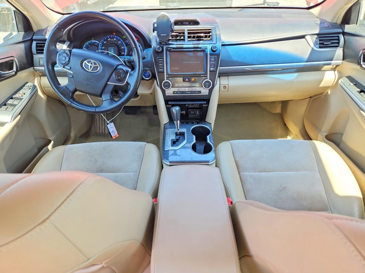 2014 Toyota Camry Hybrid Xle Red vin: 4T1BD1FK4EU129821