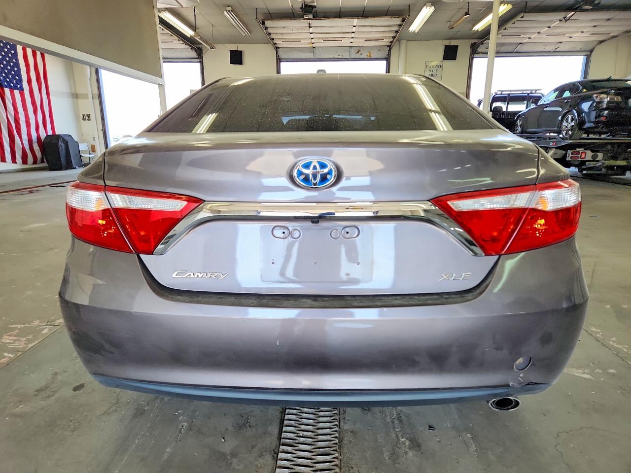 2015 Toyota Camry Hybrid Xle Gray vin: 4T1BD1FK4FU155871