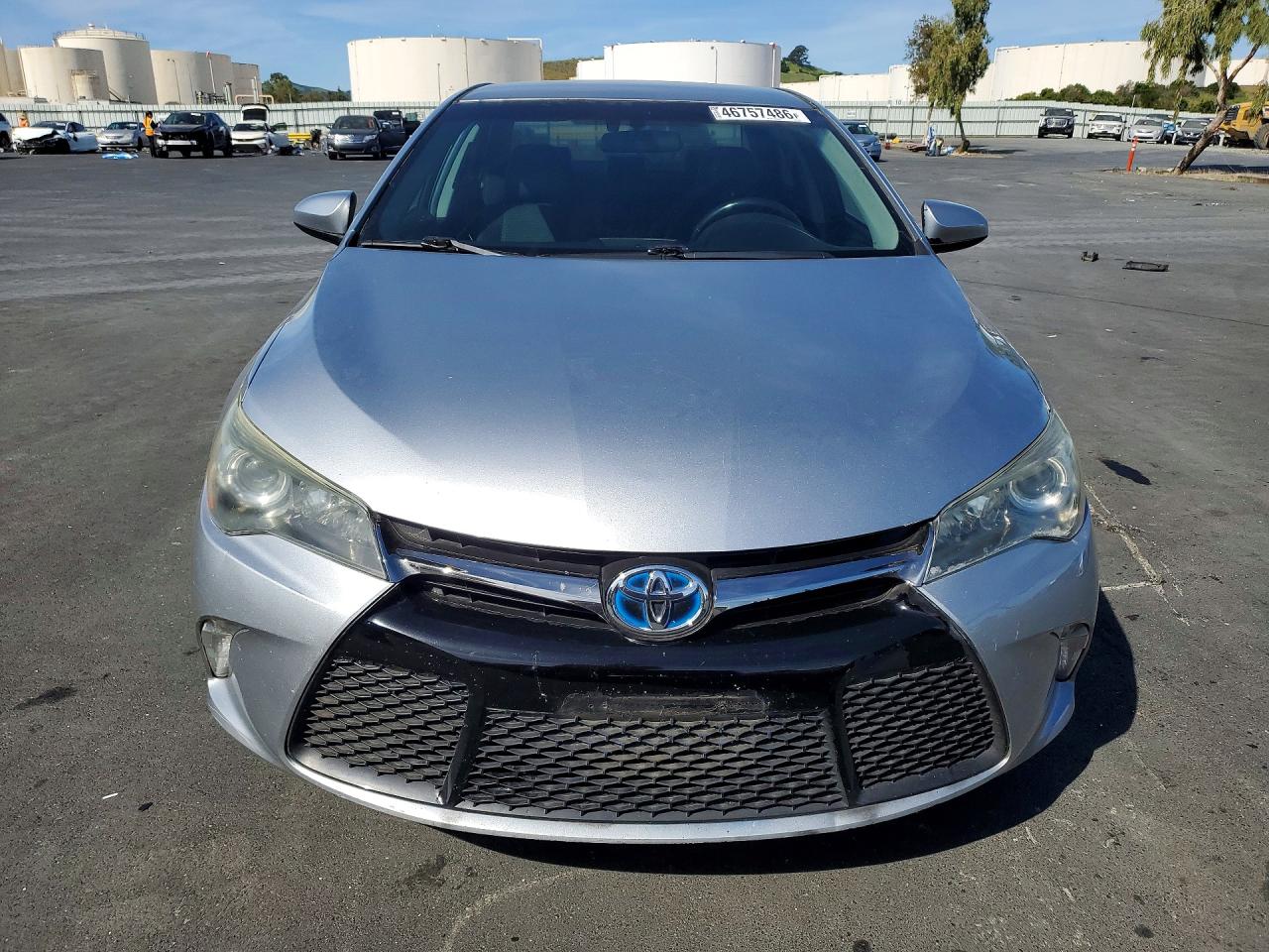 2015 Toyota Camry Hybrid Se Серебряный vin: 4T1BD1FK4FU162092