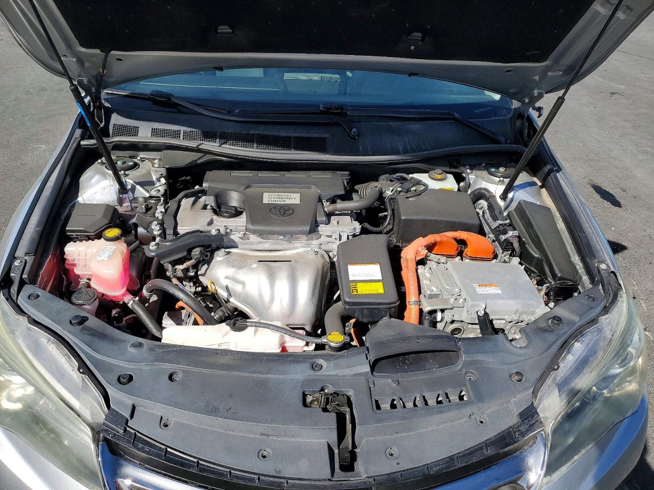 2015 Toyota Camry Hybrid Se Серебряный vin: 4T1BD1FK4FU162092