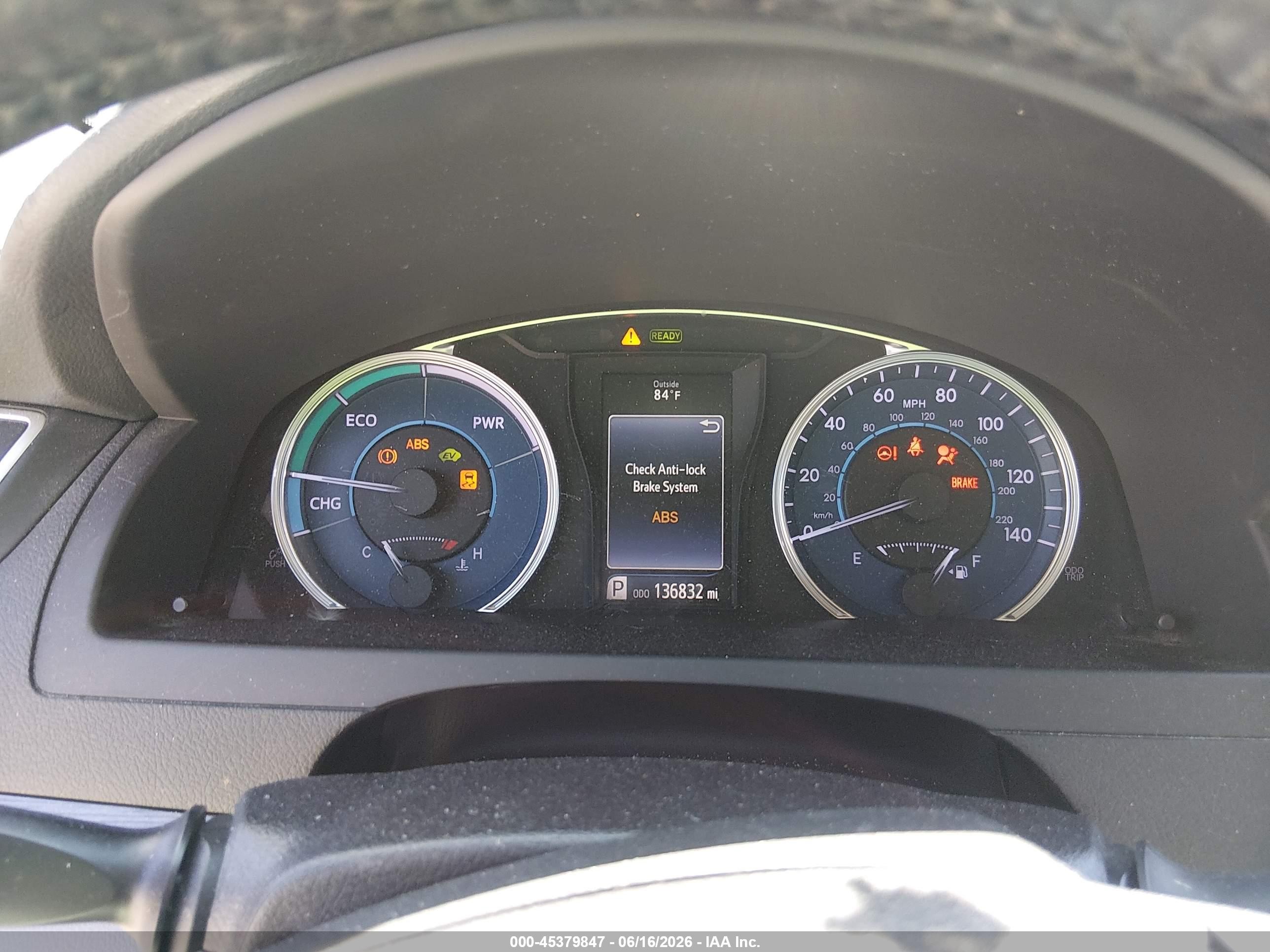2015 Toyota Camry Hybrid Xle Белый vin: 4T1BD1FK4FU162402