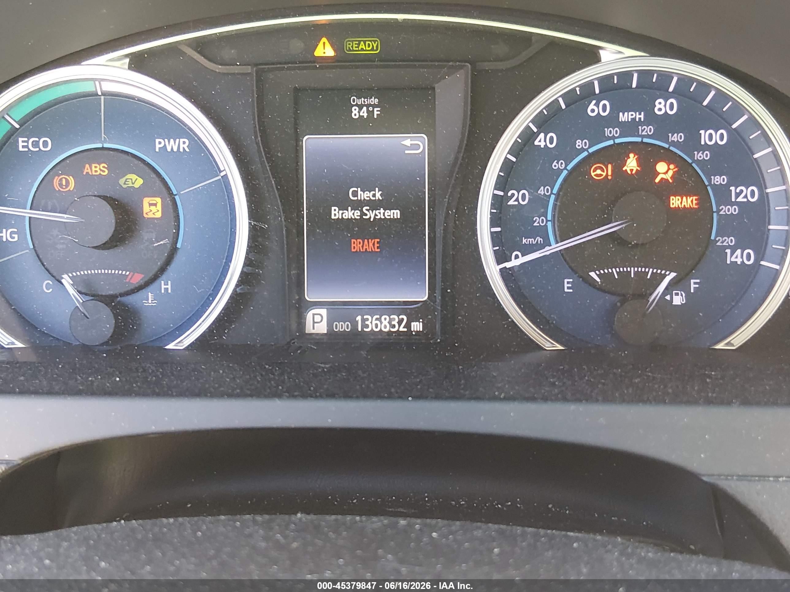 2015 Toyota Camry Hybrid Xle Белый vin: 4T1BD1FK4FU162402