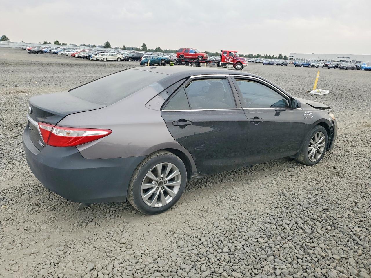 2015 Toyota Camry Hybrid Xle Black vin: 4T1BD1FK4FU163453